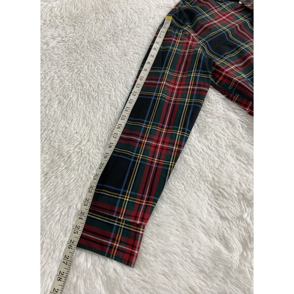 J.Crew Plaid Cotton Shirt Size M Men Classic Button Down Multicolor Long Sleeve - Picture 8 of 13